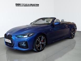 Fotos de BMW Serie 4 420d Cabrio color Azul. Año 2023. 140KW(190CV). Diésel. En concesionario Automotor Premium Viso - Málaga de Málaga