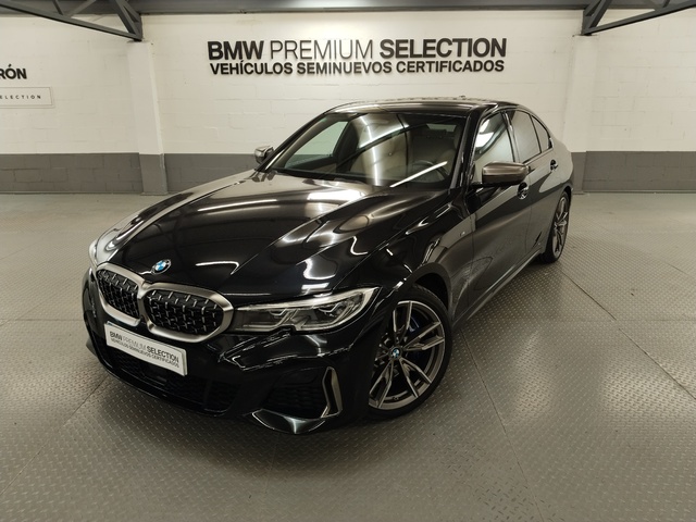 BMW Serie 3 M340i color Negro. Año 2019. 275KW(374CV). Gasolina. En concesionario Autoberón de La Rioja