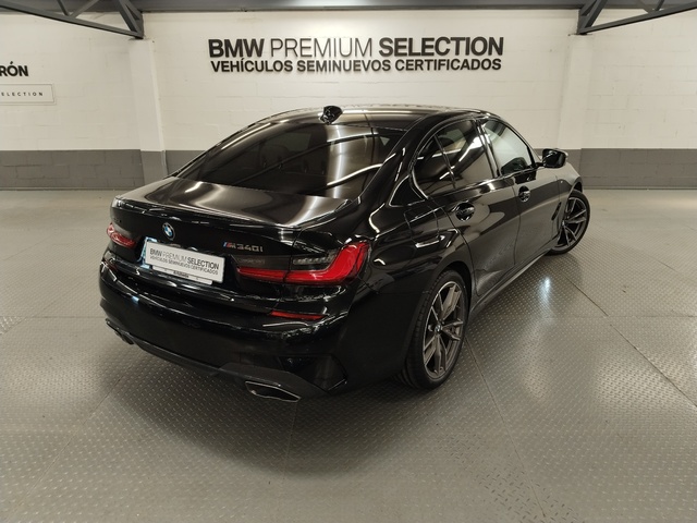 BMW Serie 3 M340i color Negro. Año 2019. 275KW(374CV). Gasolina. En concesionario Autoberón de La Rioja