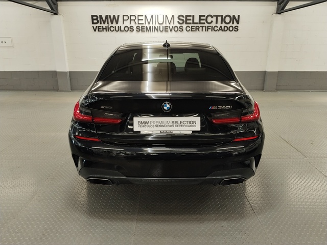 BMW Serie 3 M340i color Negro. Año 2019. 275KW(374CV). Gasolina. En concesionario Autoberón de La Rioja