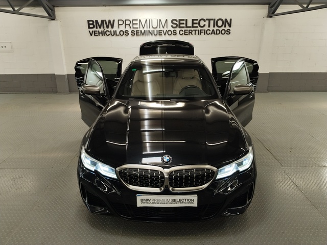 BMW Serie 3 M340i color Negro. Año 2019. 275KW(374CV). Gasolina. En concesionario Autoberón de La Rioja