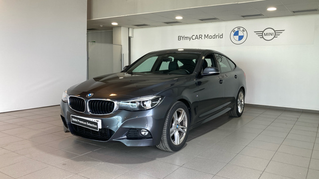 BMW Serie 3 320i Gran Turismo color Gris. Año 2020. 135KW(184CV). Gasolina. En concesionario BYmyCAR Madrid - Alcalá de Madrid