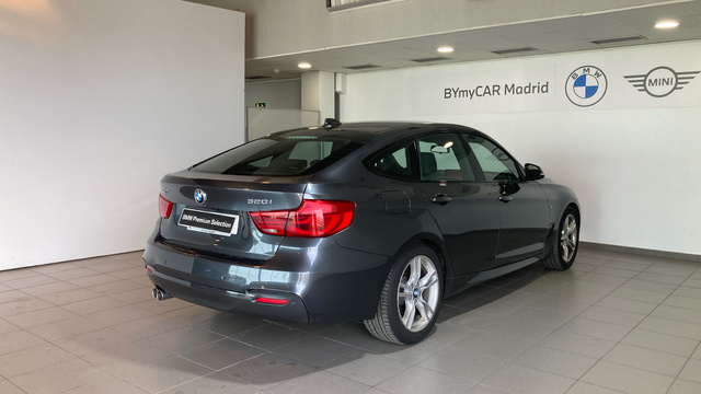 BMW Serie 3 320i Gran Turismo color Gris. Año 2020. 135KW(184CV). Gasolina. En concesionario BYmyCAR Madrid - Alcalá de Madrid