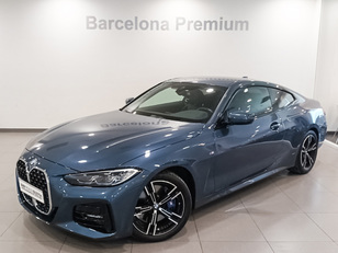 Fotos de BMW Serie 4 420i Coupe color Azul. Año 2023. 135KW(184CV). Gasolina. En concesionario Barcelona Premium -- GRAN VIA de Barcelona