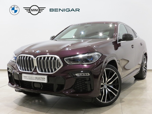 BMW X6 xDrive40i color Marrón. Año 2020. 250KW(340CV). Gasolina. En concesionario FINESTRAT Automoviles Fersan, S.A. de Alicante