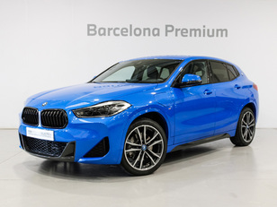 Fotos de BMW X2 xDrive25e color Azul. Año 2023. 162KW(220CV). Híbrido Electro/Gasolina. En concesionario Barcelona Premium -- GRAN VIA de Barcelona