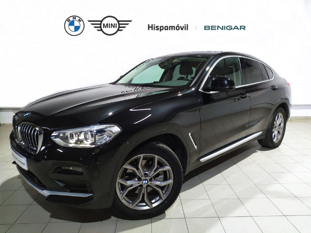 BMW X4 xDrive20d color Negro. Año 2021. 140KW(190CV). Diésel. En concesionario Hispamovil Elche de Alicante