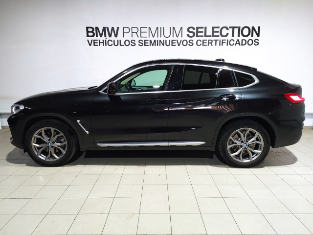 BMW X4 xDrive20d color Negro. Año 2021. 140KW(190CV). Diésel. En concesionario Hispamovil Elche de Alicante