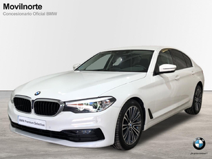 Fotos de BMW Serie 5 520i color Blanco. Año 2020. 135KW(184CV). Gasolina. En concesionario Movilnorte El Plantio de Madrid