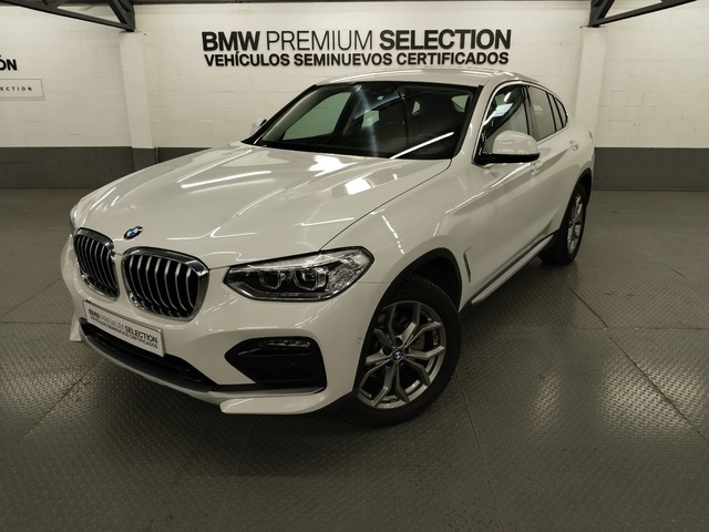 BMW X4 xDrive20d color Blanco. Año 2020. 140KW(190CV). Diésel. En concesionario Autoberón de La Rioja