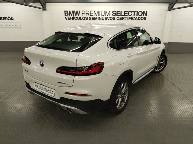 BMW X4 xDrive20d color Blanco. Año 2020. 140KW(190CV). Diésel. En concesionario Autoberón de La Rioja