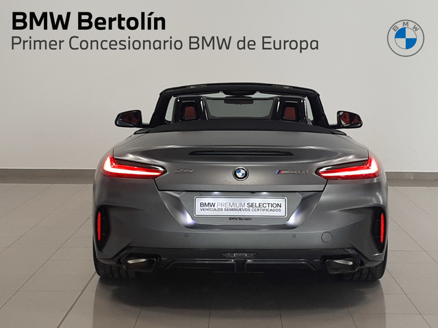 BMW Z4 M40i Cabrio color Gris. Año 2024. 250KW(340CV). Gasolina. En concesionario Automoviles Bertolin, S.L. de Valencia