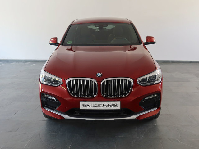 BMW X4 xDrive20d color Rojo. Año 2018. 140KW(190CV). Diésel. En concesionario Autogal de Ourense