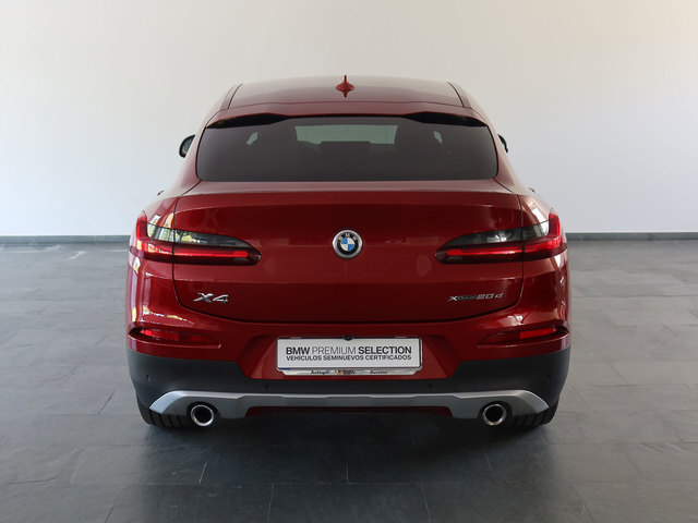 BMW X4 xDrive20d color Rojo. Año 2018. 140KW(190CV). Diésel. En concesionario Autogal de Ourense