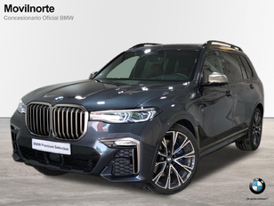 Fotos de BMW X7 M50i color Gris. Año 2020. 390KW(530CV). Gasolina. En concesionario Movilnorte El Plantio de Madrid