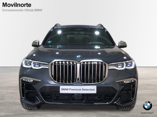 Fotos de BMW X7 M50i color Gris. Año 2020. 390KW(530CV). Gasolina. En concesionario Movilnorte El Plantio de Madrid