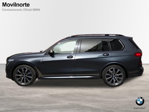 Fotos de BMW X7 M50i color Gris. Año 2020. 390KW(530CV). Gasolina. En concesionario Movilnorte El Plantio de Madrid