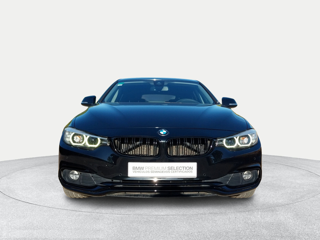 BMW Serie 4 418d Gran Coupe color Negro. Año 2018. 110KW(150CV). Diésel. En concesionario San Rafael Motor, S.L. de Córdoba