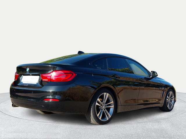 BMW Serie 4 418d Gran Coupe color Negro. Año 2018. 110KW(150CV). Diésel. En concesionario San Rafael Motor, S.L. de Córdoba