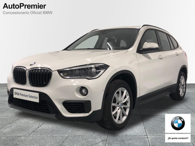 BMW X1 sDrive18d color Blanco. Año 2019. 110KW(150CV). Diésel. En concesionario Auto Premier, S.A. - MADRID de Madrid