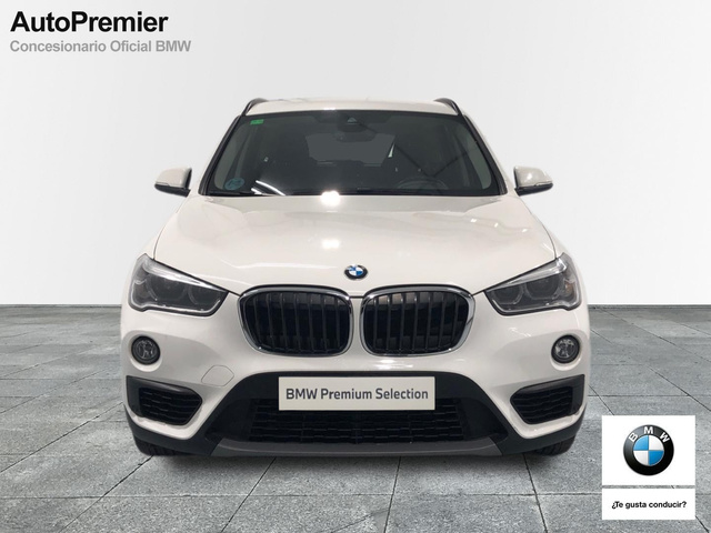 BMW X1 sDrive18d color Blanco. Año 2019. 110KW(150CV). Diésel. En concesionario Auto Premier, S.A. - MADRID de Madrid