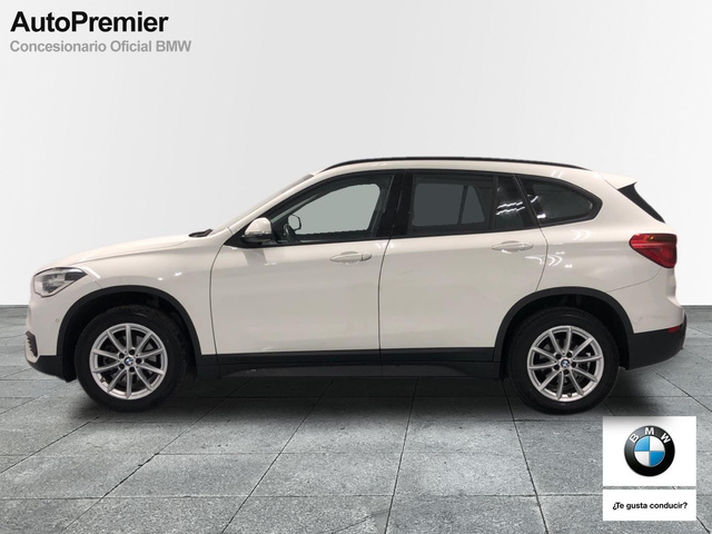 BMW X1 sDrive18d color Blanco. Año 2019. 110KW(150CV). Diésel. En concesionario Auto Premier, S.A. - MADRID de Madrid