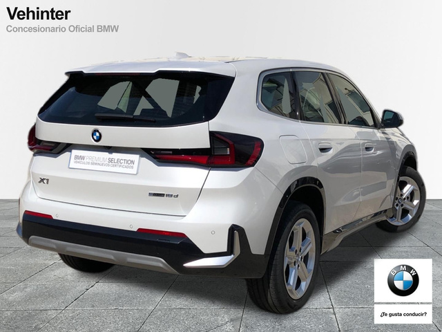 BMW X1 sDrive18d color Blanco. Año 2023. 110KW(150CV). Diésel. En concesionario Vehinter Getafe de Madrid