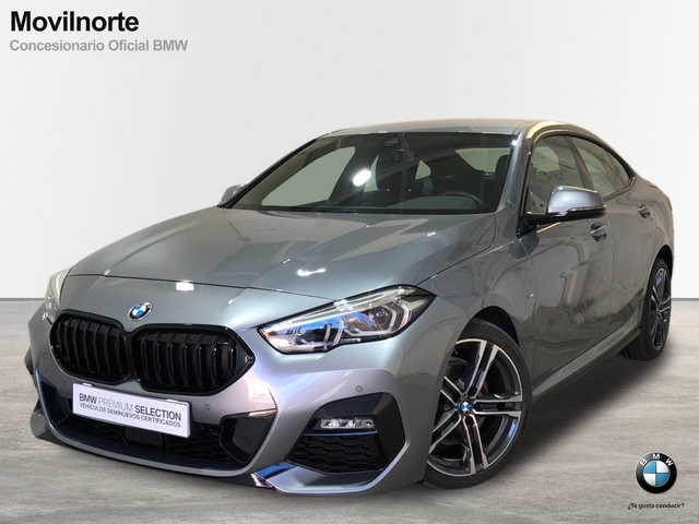 BMW Serie 2 218d Gran Coupe color Gris. Año 2023. 110KW(150CV). Diésel. En concesionario Movilnorte El Plantio de Madrid