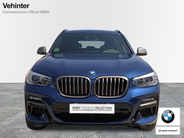 BMW X3 M40i color Azul. Año 2021. 260KW(354CV). Gasolina. En concesionario Vehinter Alcorcón de Madrid