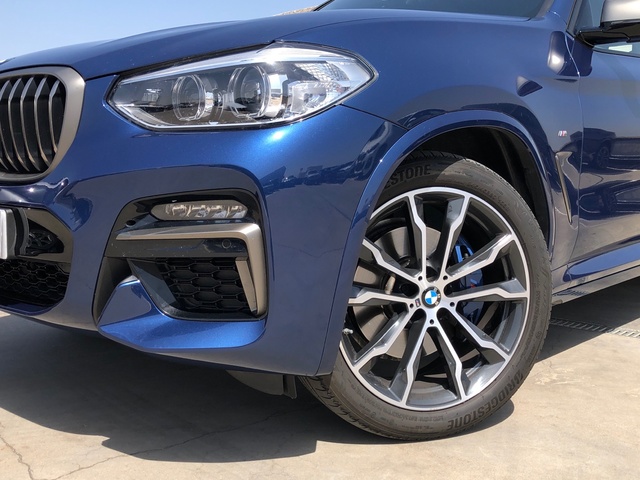 BMW X3 M40i color Azul. Año 2021. 260KW(354CV). Gasolina. En concesionario Vehinter Alcorcón de Madrid