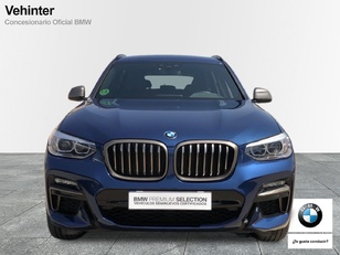 Fotos de BMW X3 M40i color Azul. Año 2021. 260KW(354CV). Gasolina. En concesionario Vehinter Alcorcón de Madrid