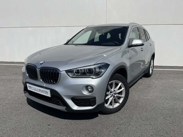 BMW X1 sDrive18d color Gris Plata. Año 2018. 110KW(150CV). Diésel. En concesionario Novomóvil Oleiros de Coruña