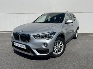 Fotos de BMW X1 sDrive18d color Gris Plata. Año 2018. 110KW(150CV). Diésel. En concesionario Novomóvil Oleiros de Coruña