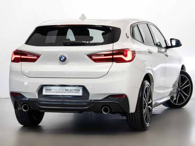 BMW X2 sDrive18d color Blanco. Año 2019. 110KW(150CV). Diésel. En concesionario Fuenteolid de Valladolid