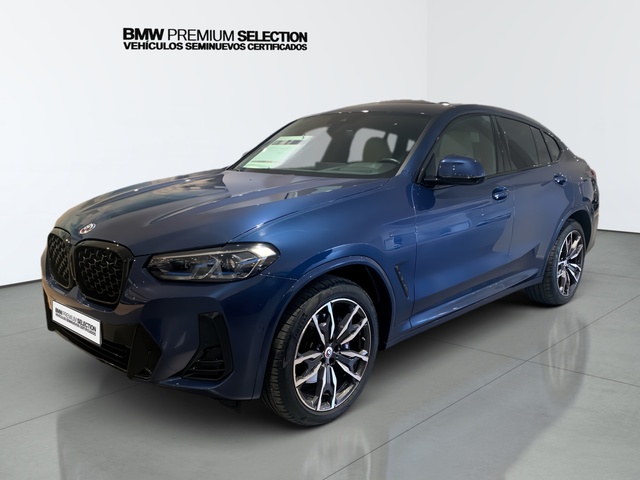 BMW X4 xDrive20d color Azul. Año 2023. 140KW(190CV). Diésel. En concesionario Automotor Premium Viso - Málaga de Málaga