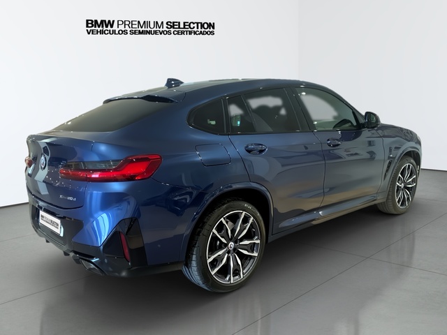 BMW X4 xDrive20d color Azul. Año 2023. 140KW(190CV). Diésel. En concesionario Automotor Premium Viso - Málaga de Málaga