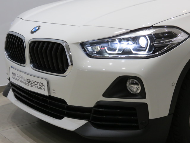 BMW X2 sDrive18d color Blanco. Año 2020. 110KW(150CV). Diésel. En concesionario FINESTRAT Automoviles Fersan, S.A. de Alicante