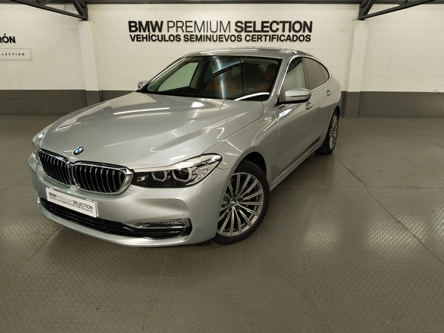 BMW Serie 6 620d Gran Turismo color Gris Plata. Año 2018. 140KW(190CV). Diésel. En concesionario Autoberón de La Rioja