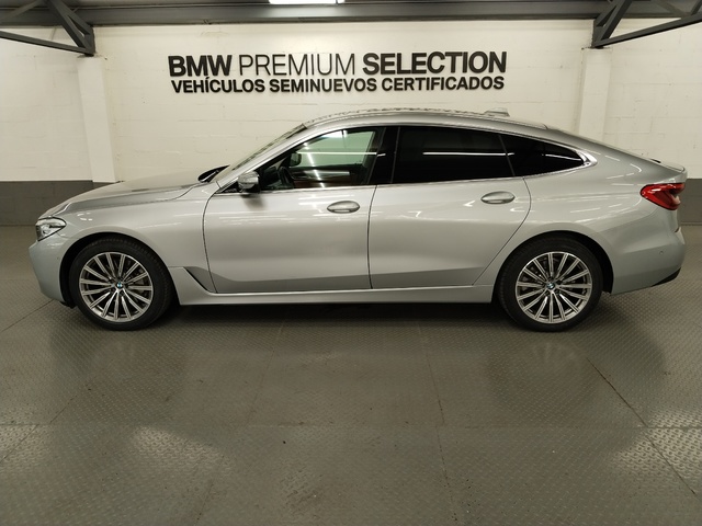 BMW Serie 6 620d Gran Turismo color Gris Plata. Año 2018. 140KW(190CV). Diésel. En concesionario Autoberón de La Rioja