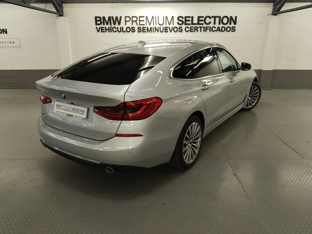 BMW Serie 6 620d Gran Turismo color Gris Plata. Año 2018. 140KW(190CV). Diésel. En concesionario Autoberón de La Rioja