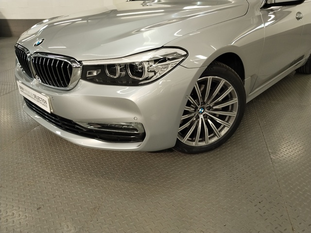 BMW Serie 6 620d Gran Turismo color Gris Plata. Año 2018. 140KW(190CV). Diésel. En concesionario Autoberón de La Rioja