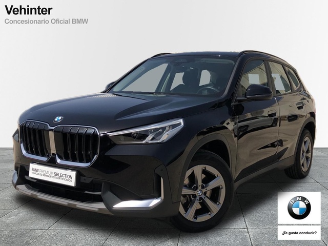 BMW X1 xDrive20d color Negro. Año 2023. 120KW(163CV). Diésel. En concesionario Vehinter Getafe de Madrid