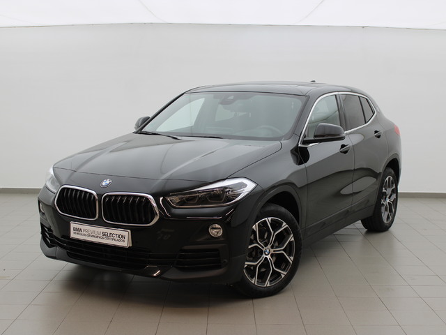 BMW X2 sDrive18d color Negro. Año 2019. 110KW(150CV). Diésel. En concesionario Augusta Aragon S.A. de Zaragoza