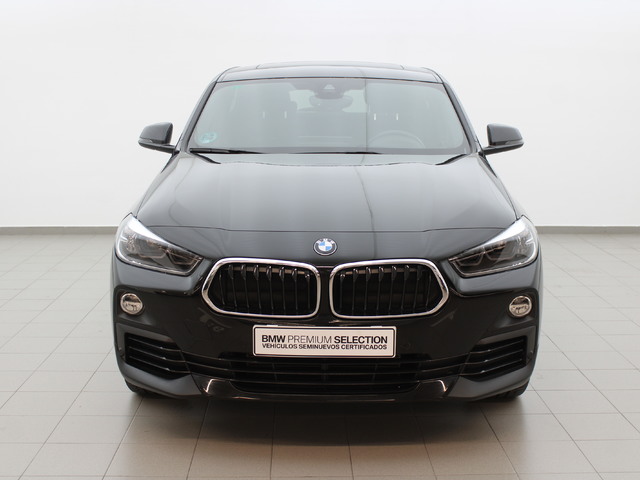 BMW X2 sDrive18d color Negro. Año 2019. 110KW(150CV). Diésel. En concesionario Augusta Aragon S.A. de Zaragoza