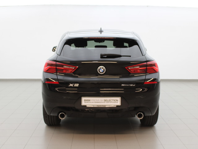 BMW X2 sDrive18d color Negro. Año 2019. 110KW(150CV). Diésel. En concesionario Augusta Aragon S.A. de Zaragoza