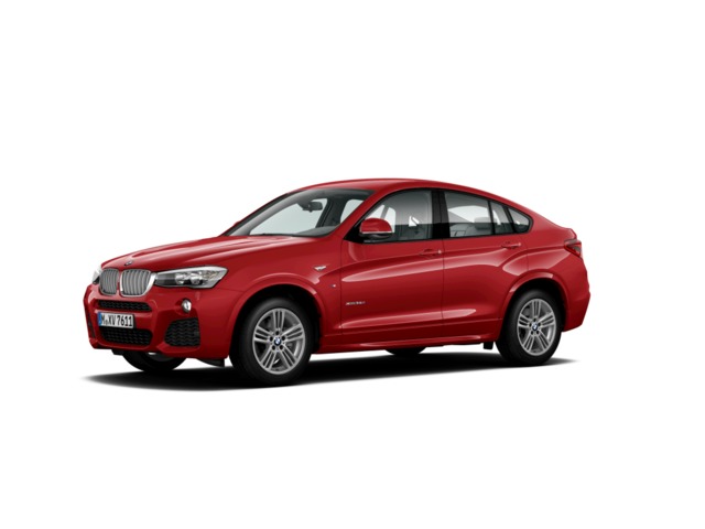 BMW X4 xDrive35d color Rojo. Año 2015. 230KW(313CV). Diésel. En concesionario Amiocar S.A. de Coruña