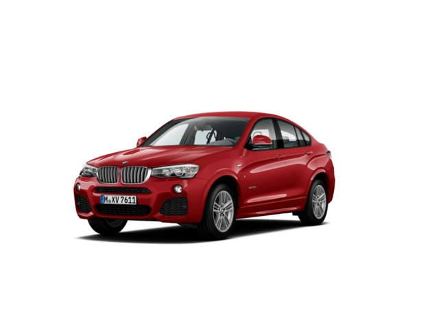 BMW X4 xDrive35d color Rojo. Año 2015. 230KW(313CV). Diésel. En concesionario Amiocar S.A. de Coruña