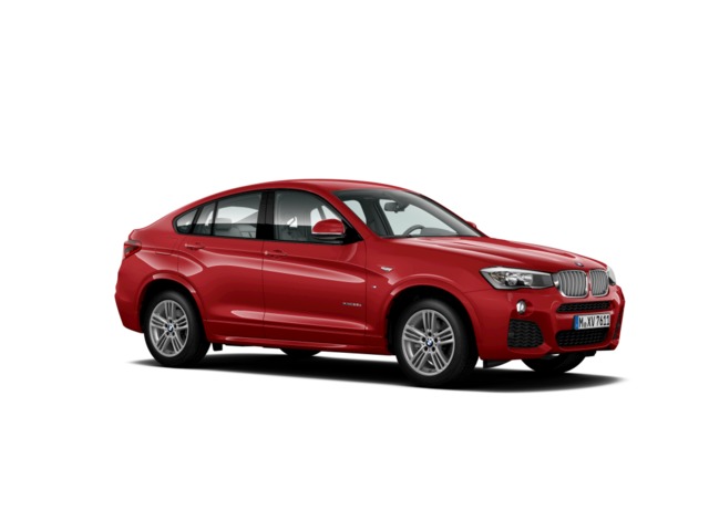 BMW X4 xDrive35d color Rojo. Año 2015. 230KW(313CV). Diésel. En concesionario Amiocar S.A. de Coruña