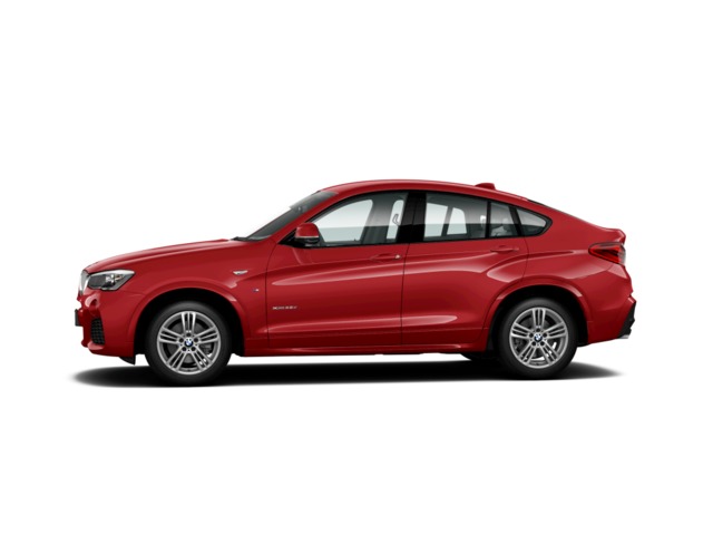 BMW X4 xDrive35d color Rojo. Año 2015. 230KW(313CV). Diésel. En concesionario Amiocar S.A. de Coruña