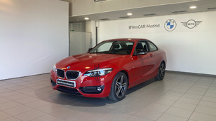 Fotos de BMW Serie 2 218d Coupe color Rojo. Año 2018. 110KW(150CV). Diésel. En concesionario BYmyCAR Madrid - Alcalá de Madrid